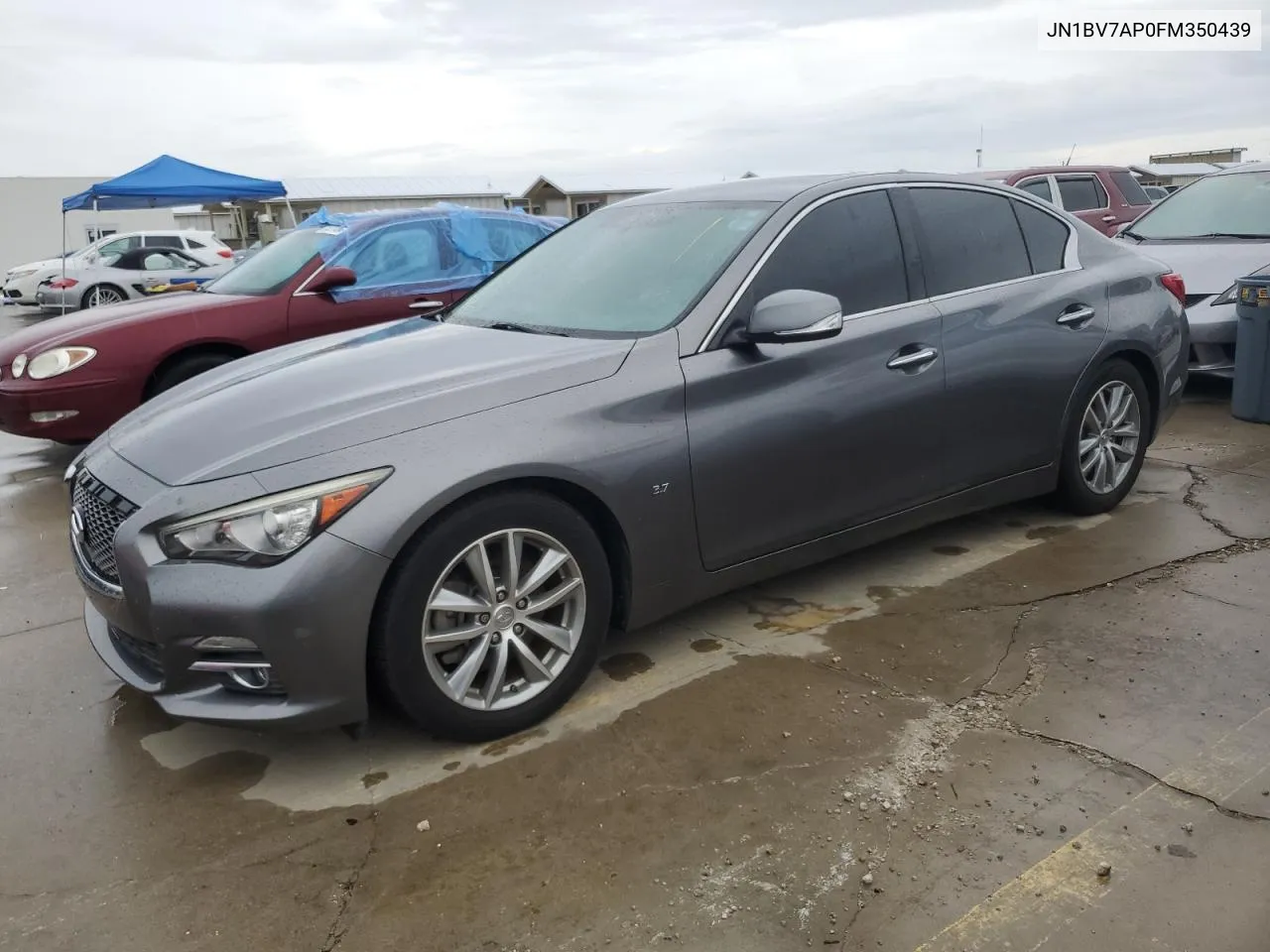 2015 Infiniti Q50 Base VIN: JN1BV7AP0FM350439 Lot: 75025204