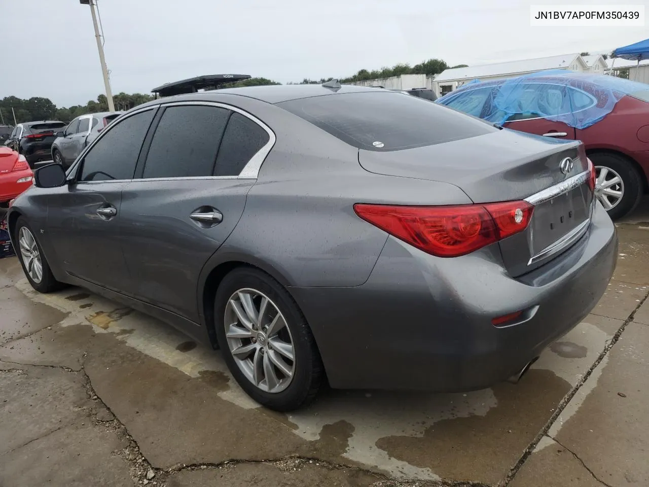 2015 Infiniti Q50 Base VIN: JN1BV7AP0FM350439 Lot: 75025204