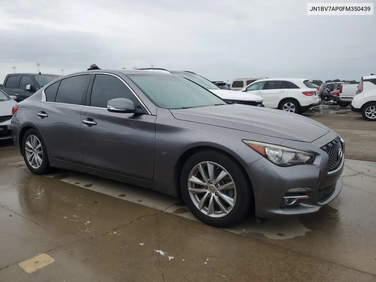 2015 Infiniti Q50 Base VIN: JN1BV7AP0FM350439 Lot: 75025204