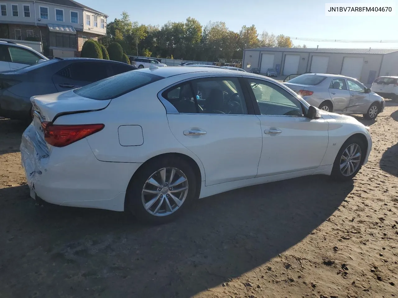 2015 Infiniti Q50 Base VIN: JN1BV7AR8FM404670 Lot: 75310244