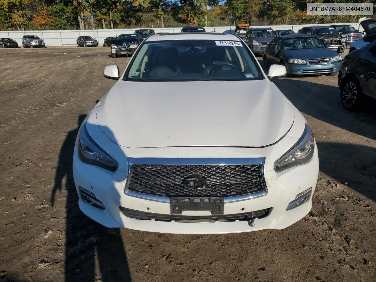 JN1BV7AR8FM404670 2015 Infiniti Q50 Base