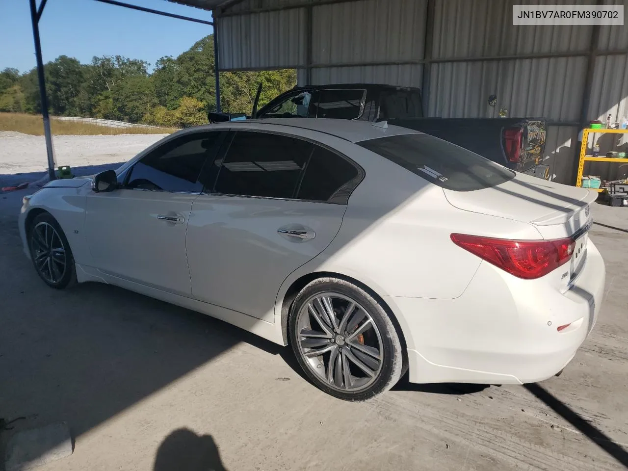 2015 Infiniti Q50 Base VIN: JN1BV7AR0FM390702 Lot: 75654434