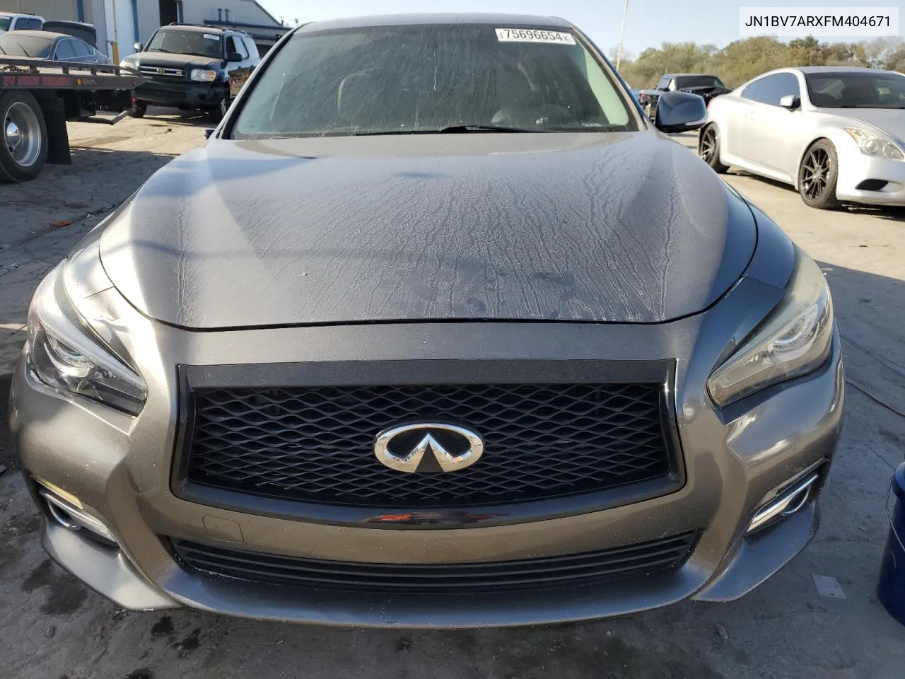 2015 Infiniti Q50 Base VIN: JN1BV7ARXFM404671 Lot: 75696654