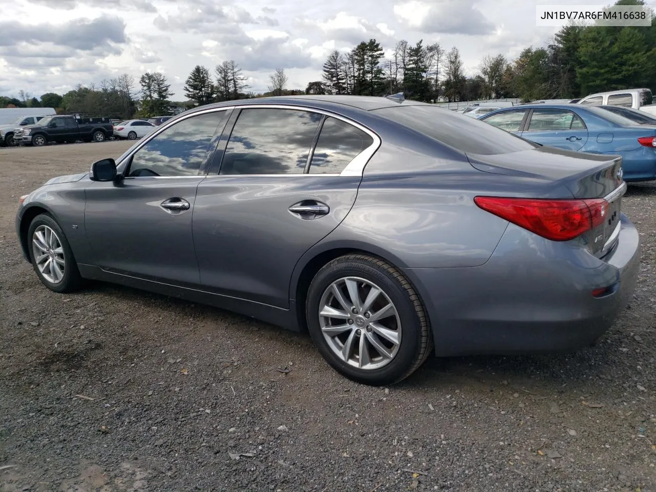 2015 Infiniti Q50 Base VIN: JN1BV7AR6FM416638 Lot: 75708244