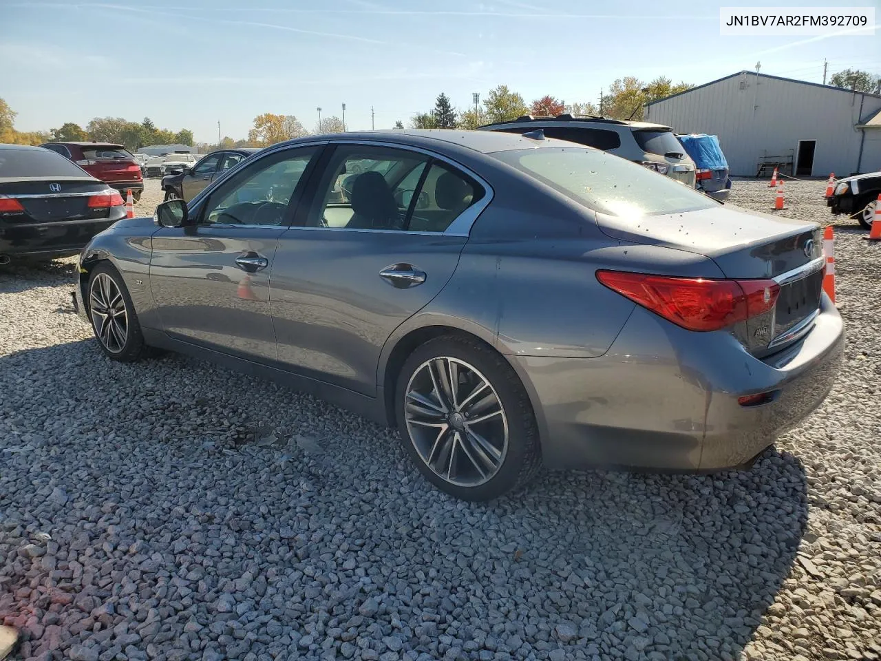 2015 Infiniti Q50 Base VIN: JN1BV7AR2FM392709 Lot: 75859304