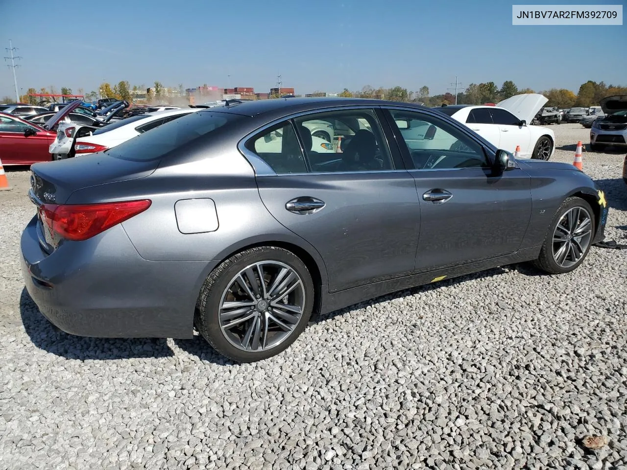 2015 Infiniti Q50 Base VIN: JN1BV7AR2FM392709 Lot: 75859304