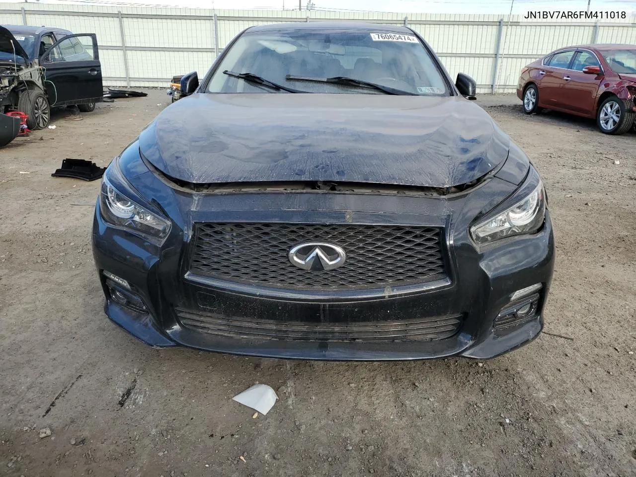 2015 Infiniti Q50 Base VIN: JN1BV7AR6FM411018 Lot: 76065474