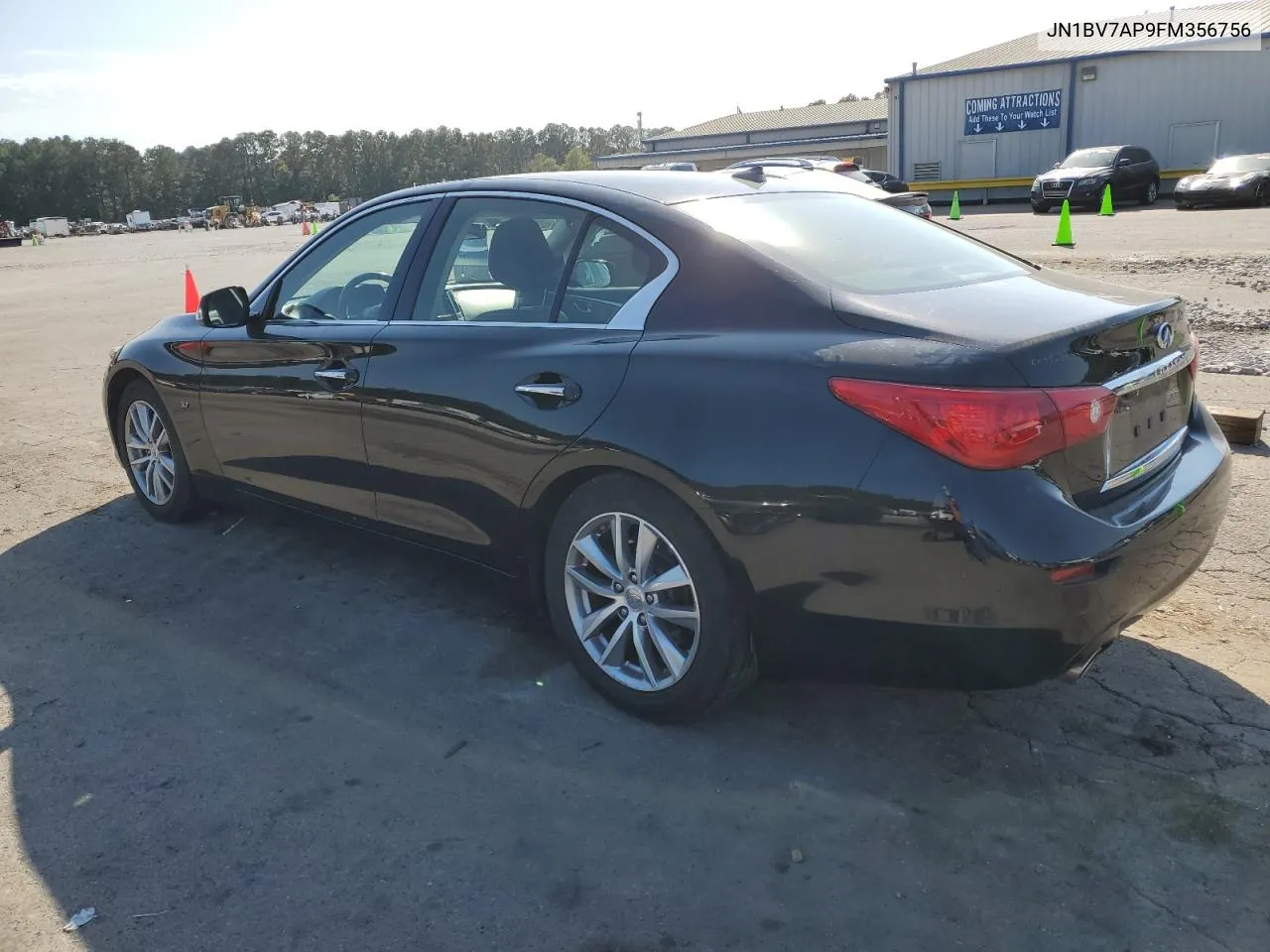 JN1BV7AP9FM356756 2015 Infiniti Q50 Base