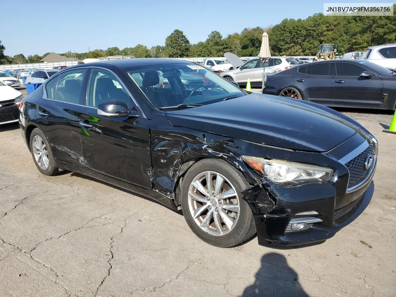 JN1BV7AP9FM356756 2015 Infiniti Q50 Base