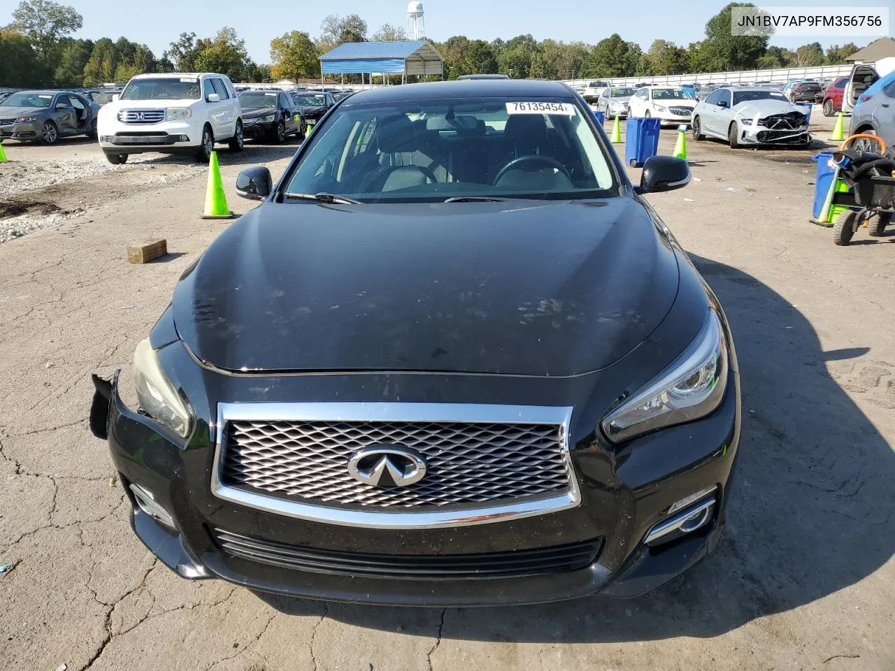 2015 Infiniti Q50 Base VIN: JN1BV7AP9FM356756 Lot: 76135454