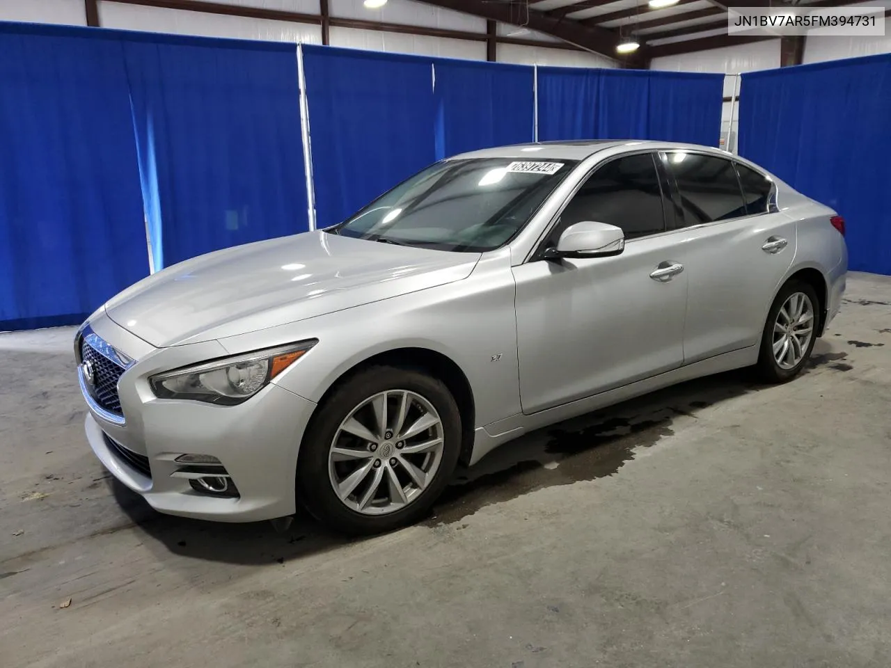 2015 Infiniti Q50 Base VIN: JN1BV7AR5FM394731 Lot: 76397244