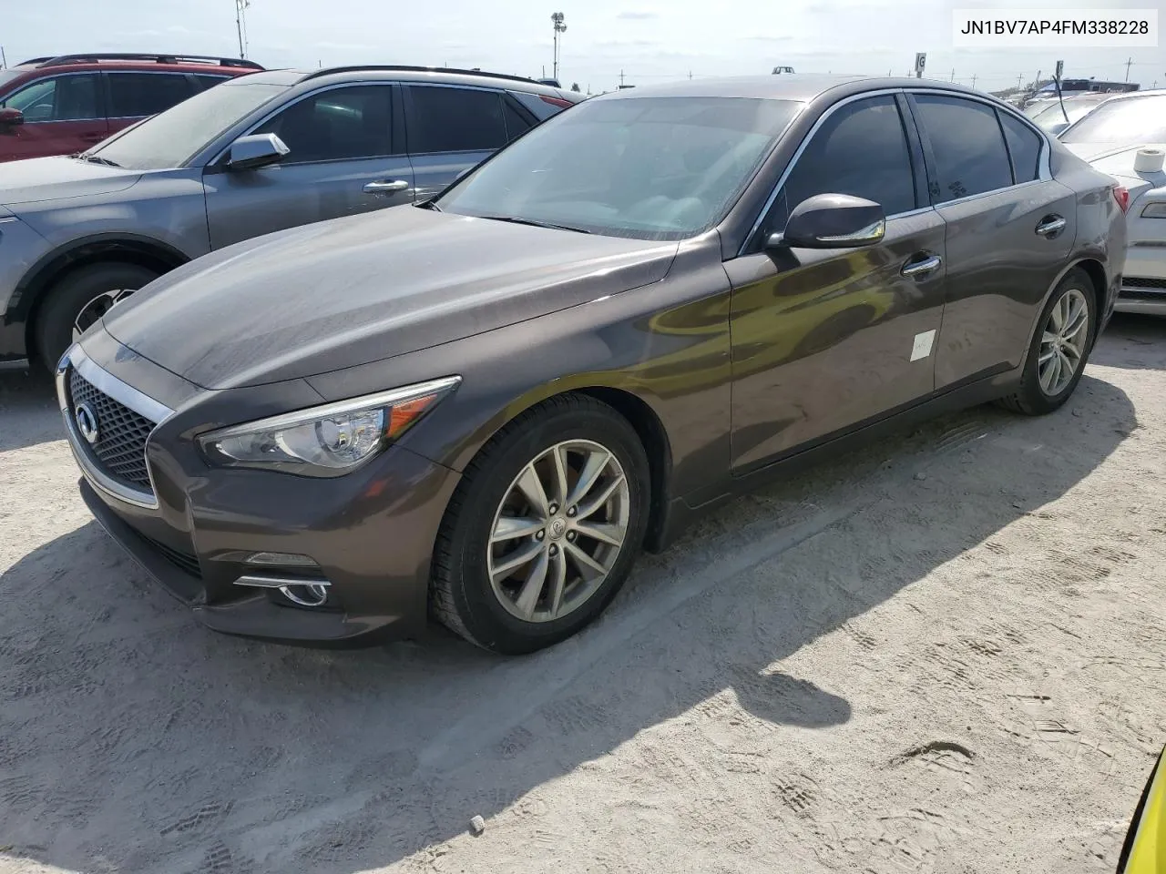 2015 Infiniti Q50 Base VIN: JN1BV7AP4FM338228 Lot: 76436674