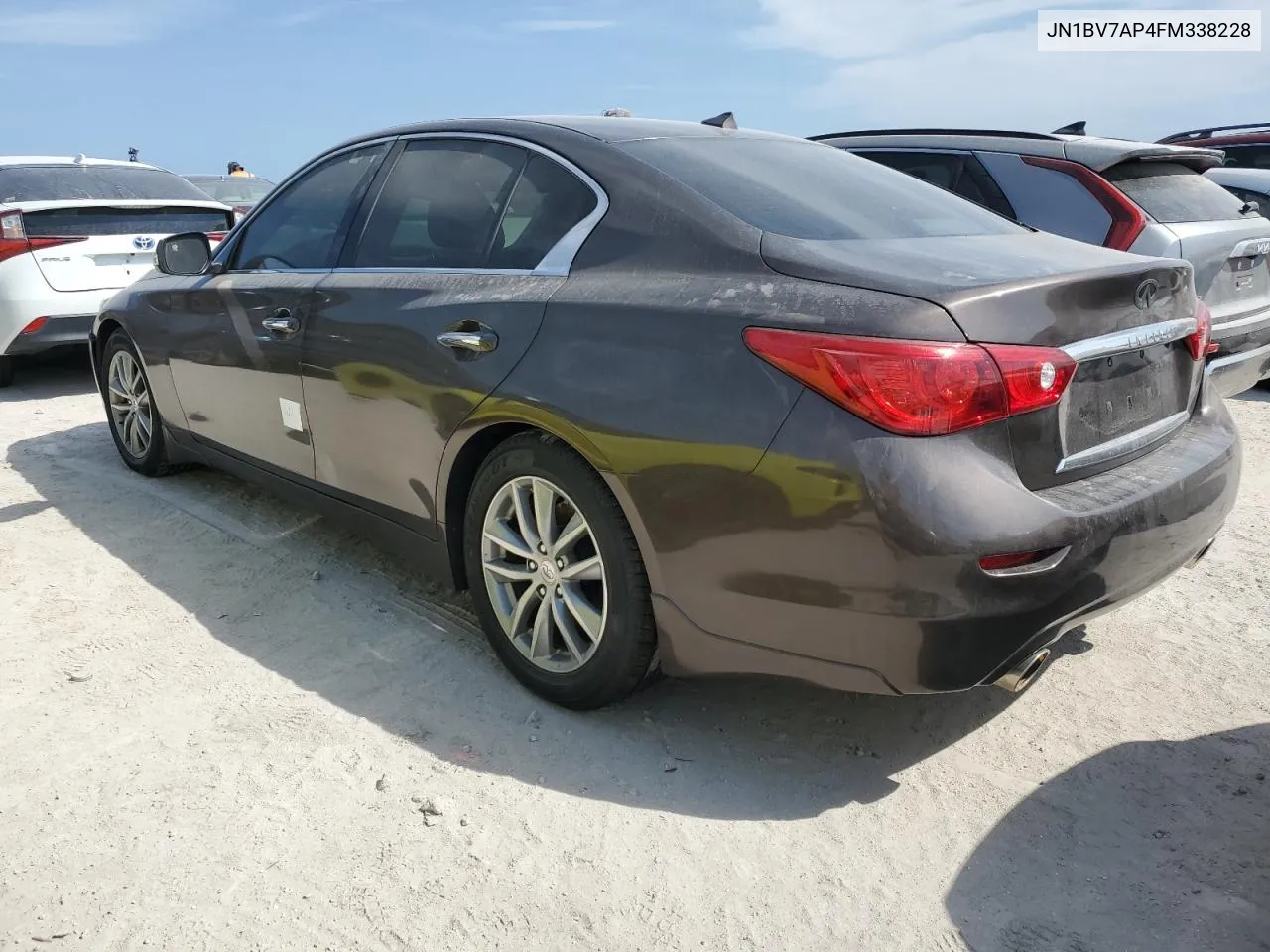 2015 Infiniti Q50 Base VIN: JN1BV7AP4FM338228 Lot: 76436674