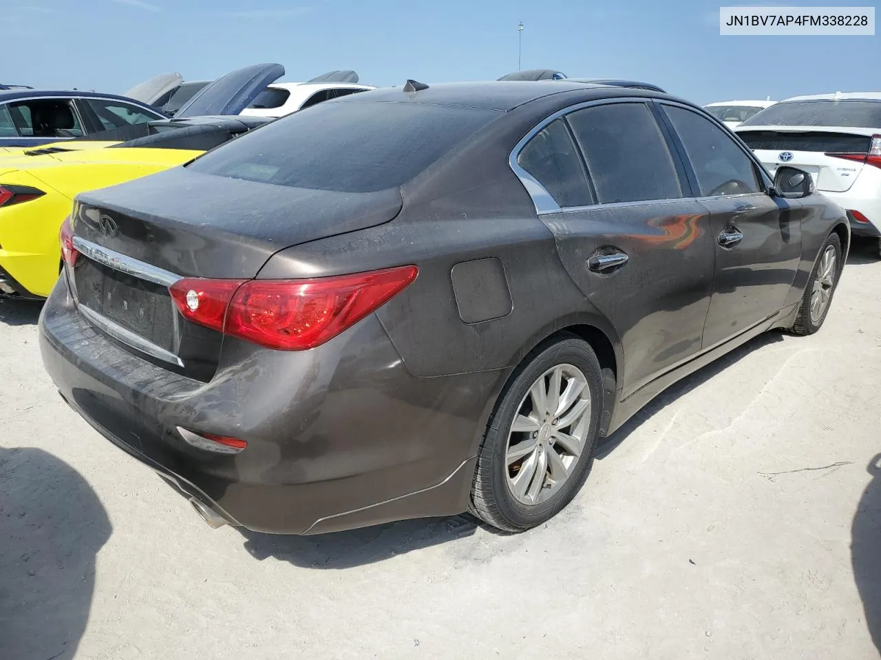 JN1BV7AP4FM338228 2015 Infiniti Q50 Base