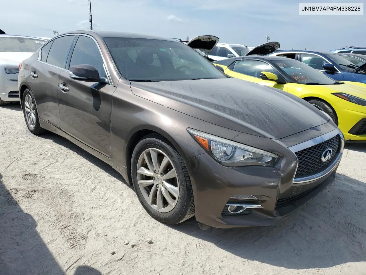 JN1BV7AP4FM338228 2015 Infiniti Q50 Base