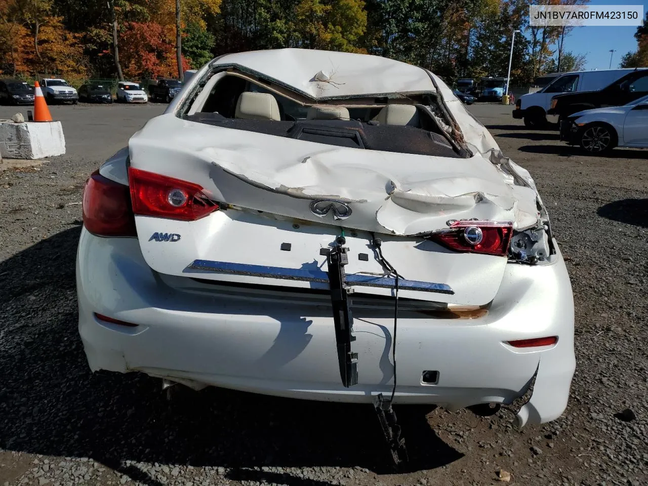 JN1BV7AR0FM423150 2015 Infiniti Q50 Base