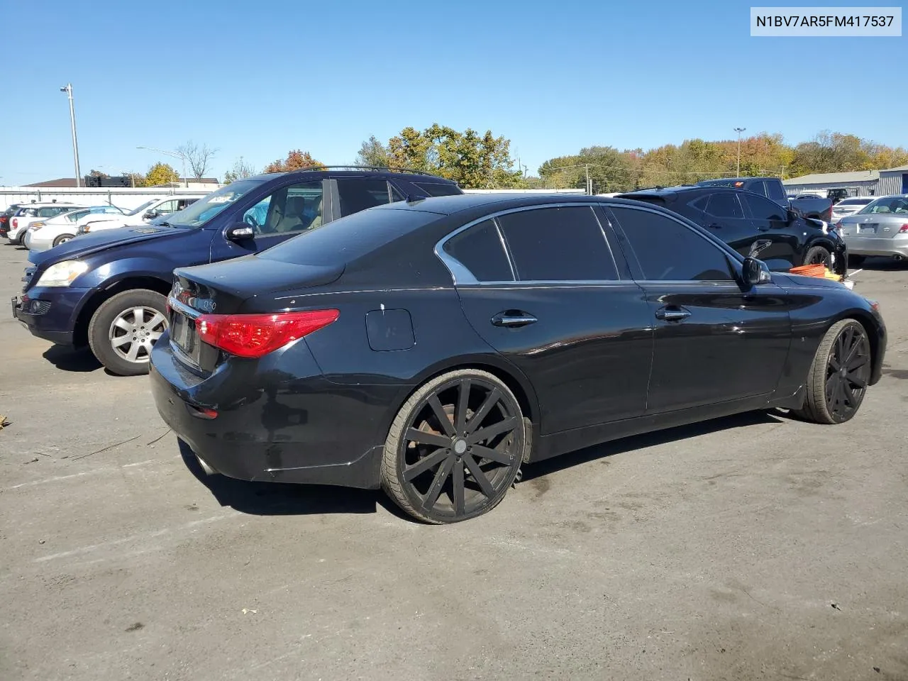 2015 Infiniti Q50 Base VIN: N1BV7AR5FM417537 Lot: 76543304