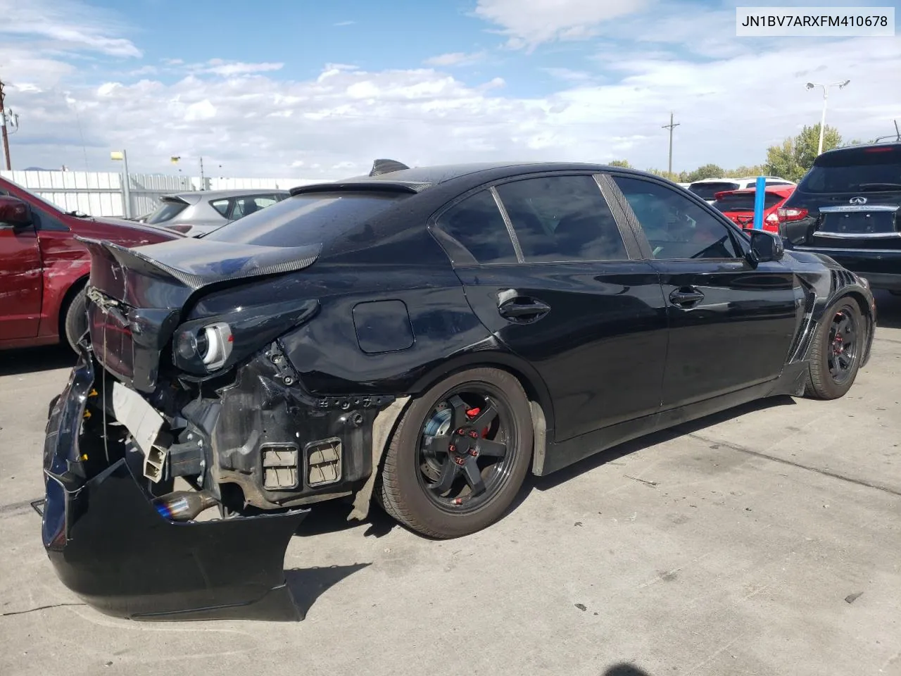 2015 Infiniti Q50 Base VIN: JN1BV7ARXFM410678 Lot: 76646024