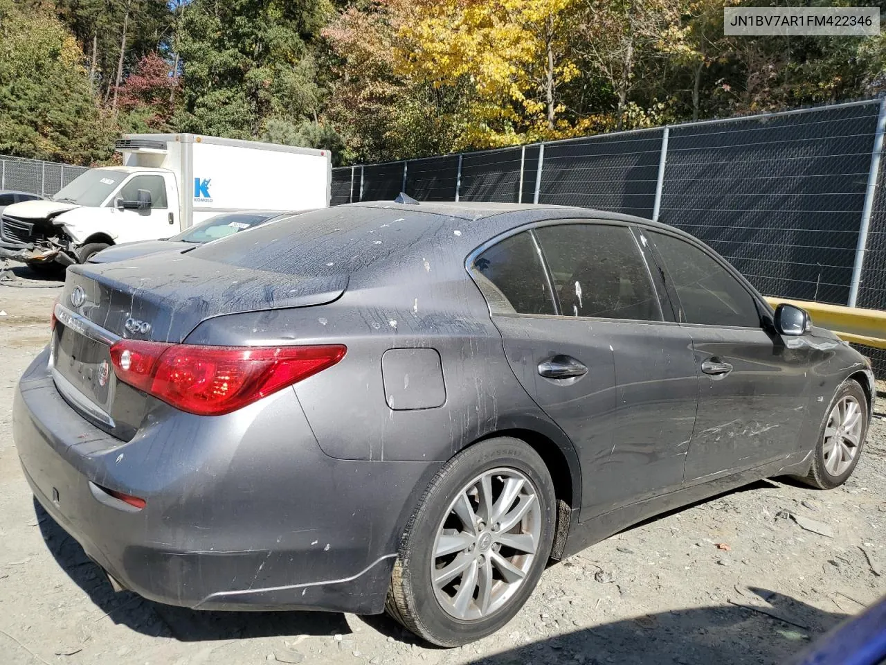 JN1BV7AR1FM422346 2015 Infiniti Q50 Base