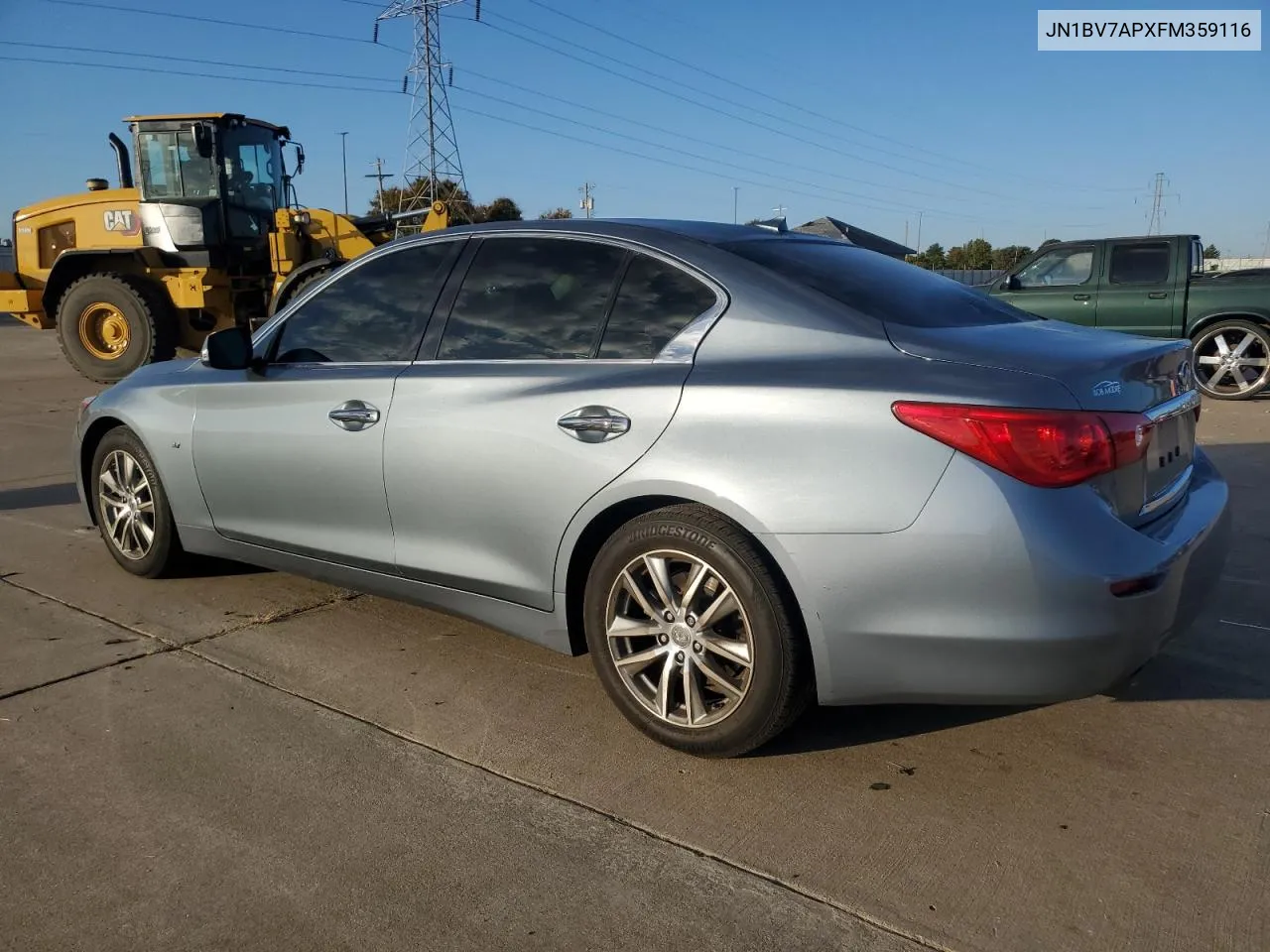 JN1BV7APXFM359116 2015 Infiniti Q50 Base