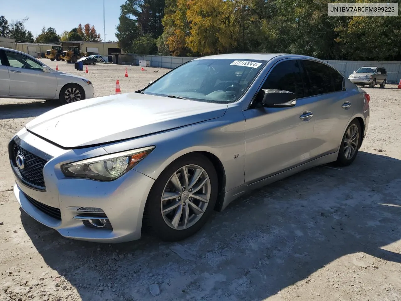 2015 Infiniti Q50 Base VIN: JN1BV7AR0FM399223 Lot: 77110044