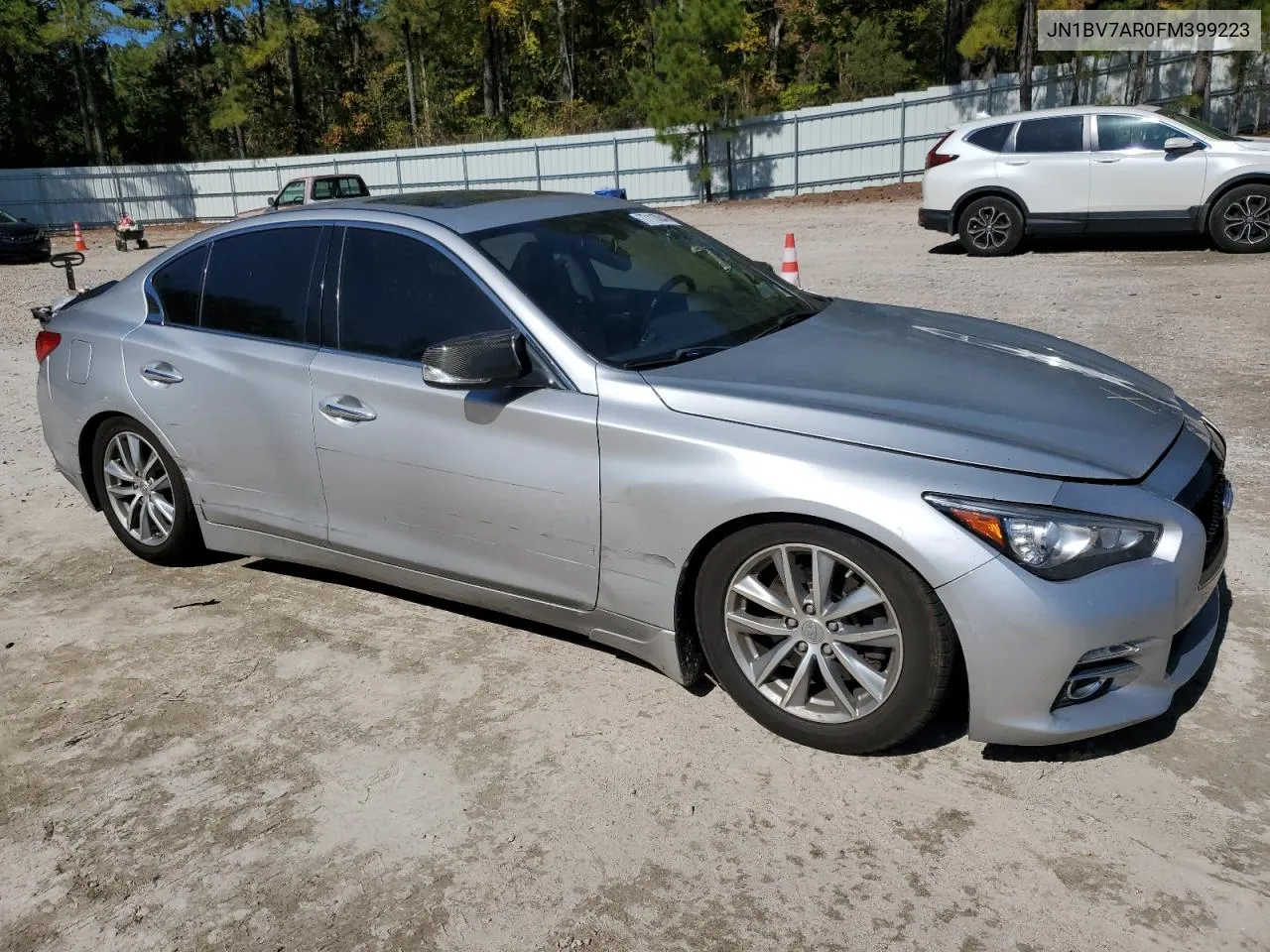 2015 Infiniti Q50 Base VIN: JN1BV7AR0FM399223 Lot: 77110044