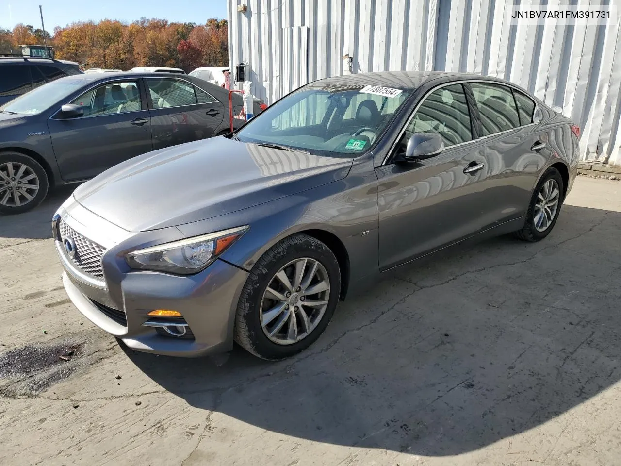 2015 Infiniti Q50 Base VIN: JN1BV7AR1FM391731 Lot: 77807554