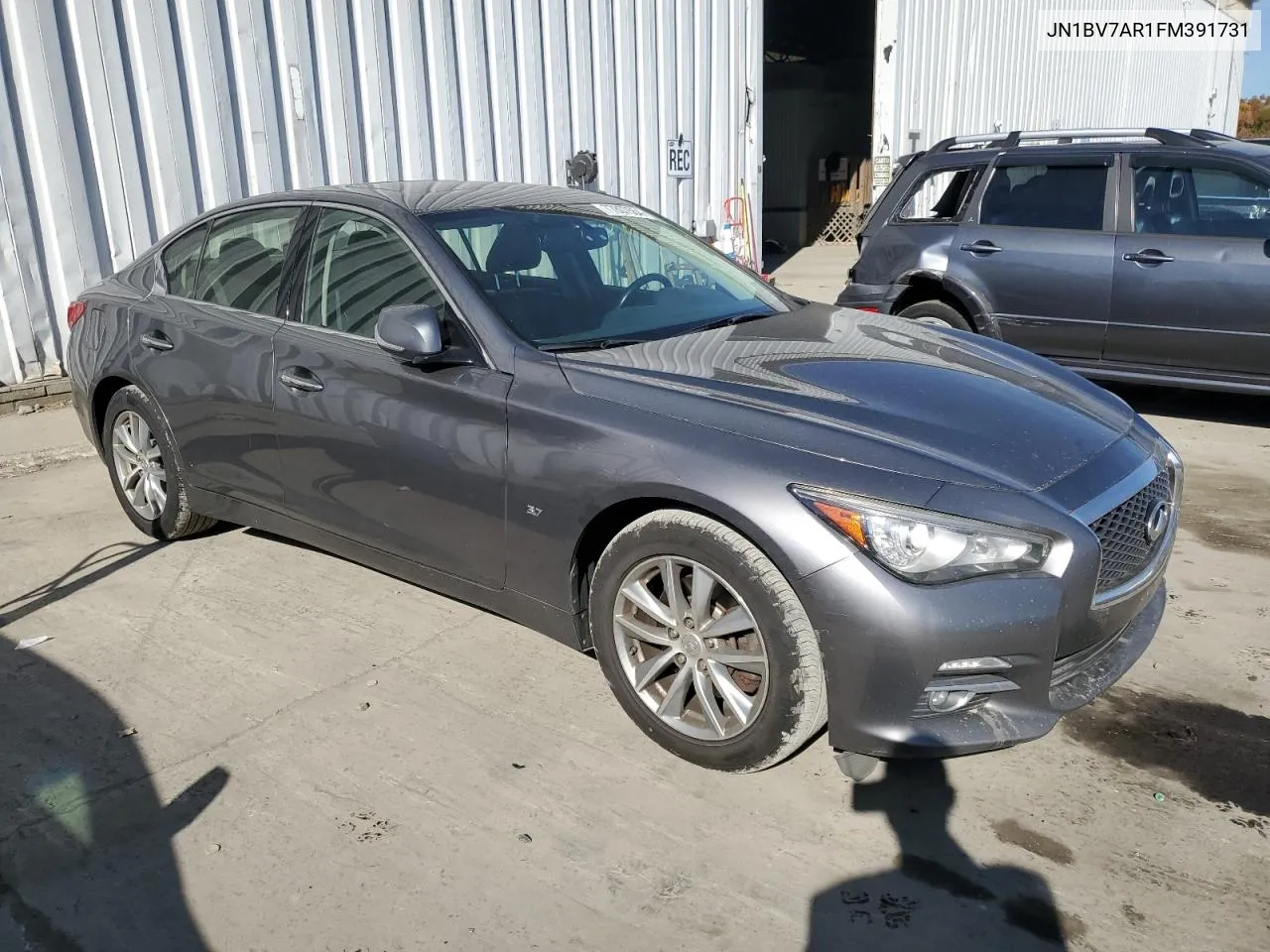 2015 Infiniti Q50 Base VIN: JN1BV7AR1FM391731 Lot: 77807554