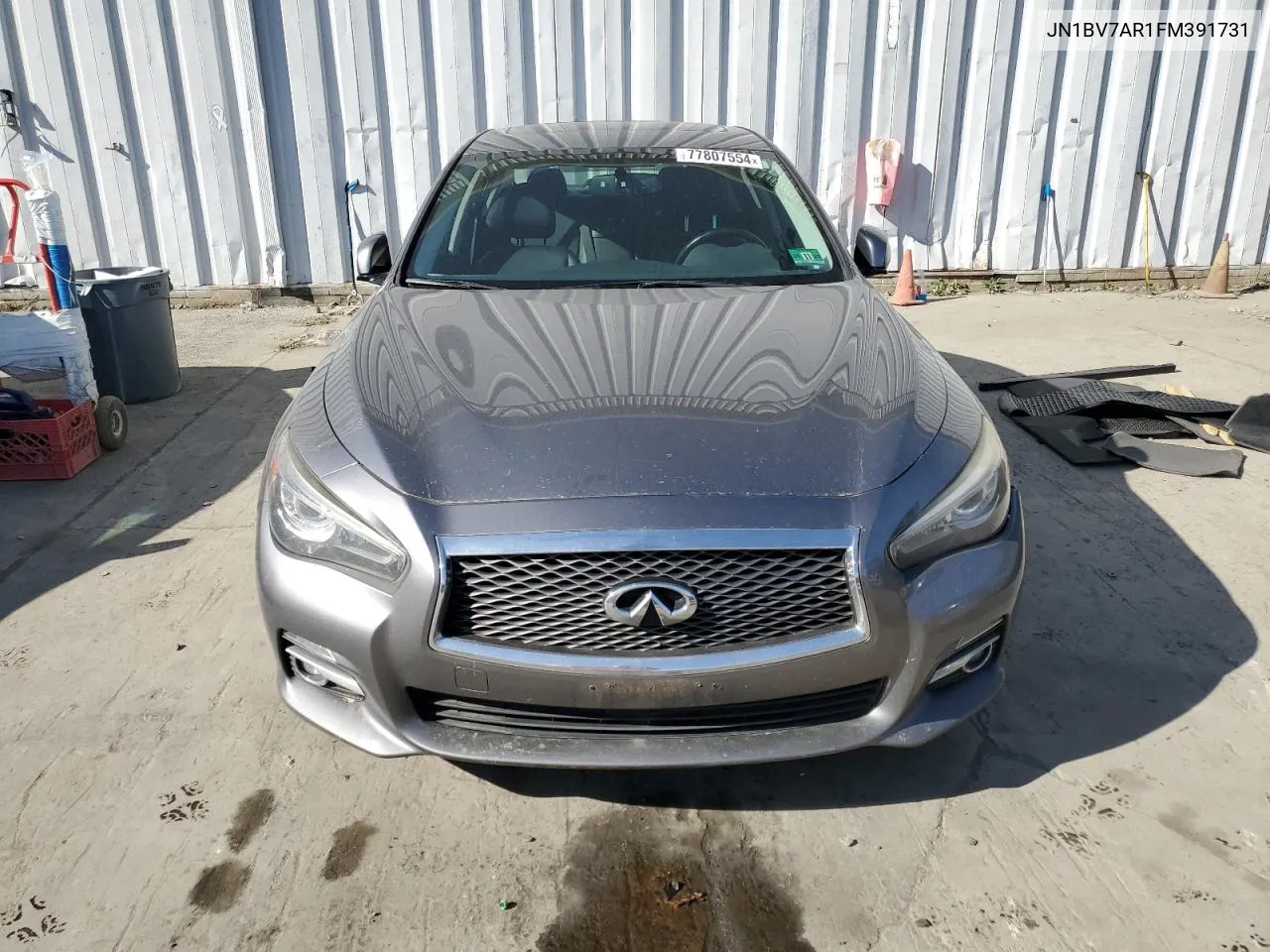 2015 Infiniti Q50 Base VIN: JN1BV7AR1FM391731 Lot: 77807554