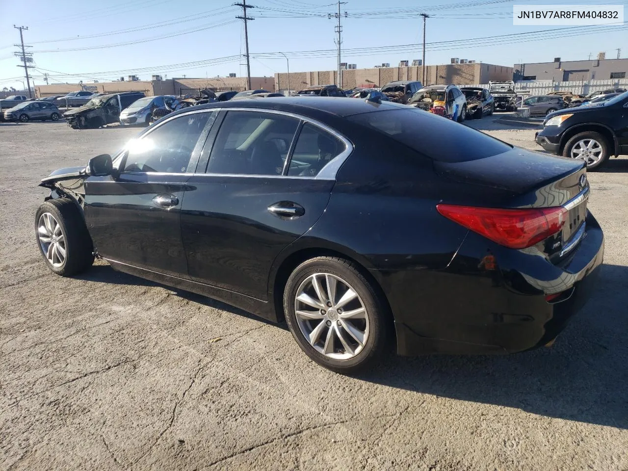 2015 Infiniti Q50 Base VIN: JN1BV7AR8FM404832 Lot: 78533274