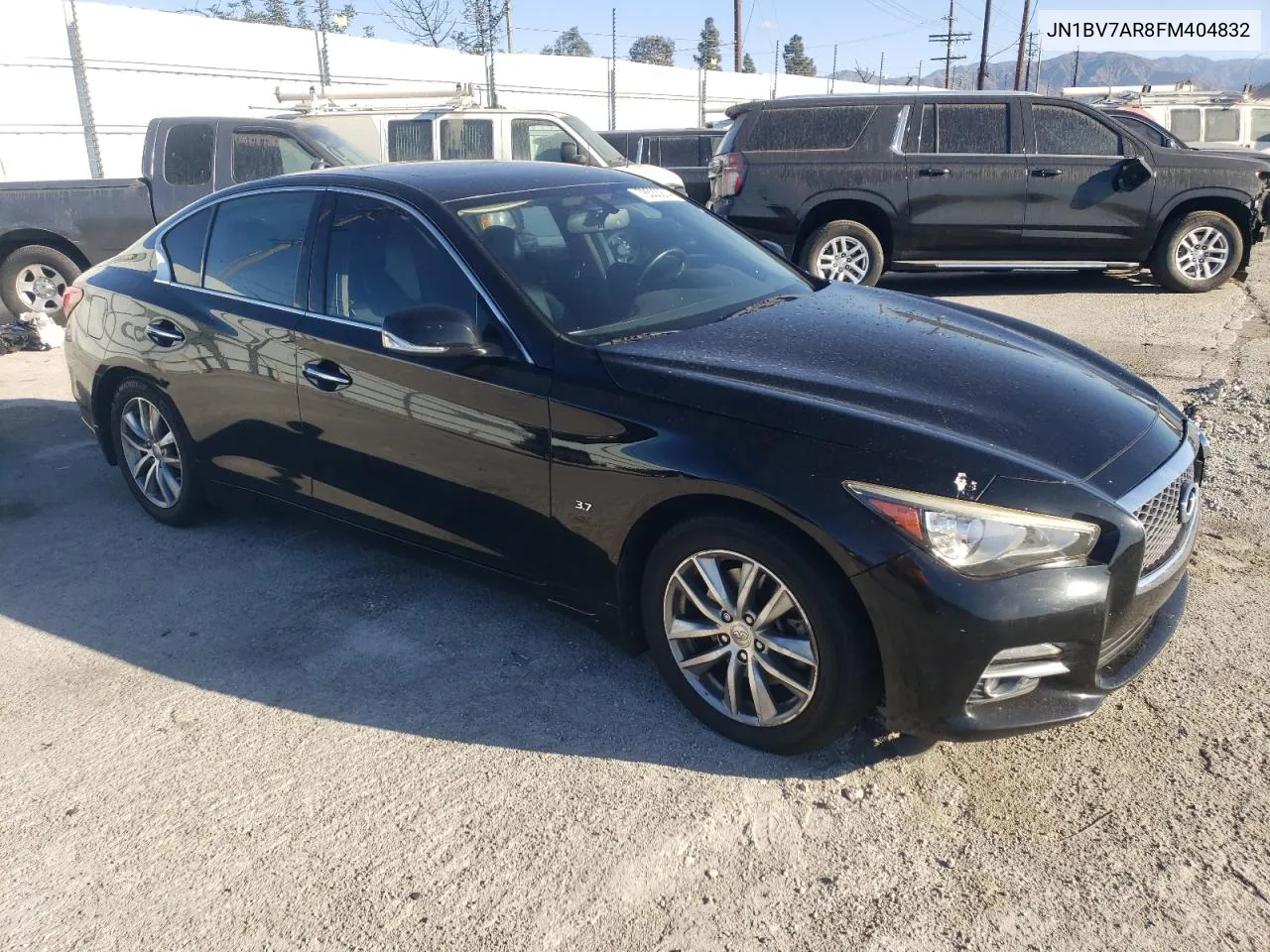 2015 Infiniti Q50 Base VIN: JN1BV7AR8FM404832 Lot: 78533274