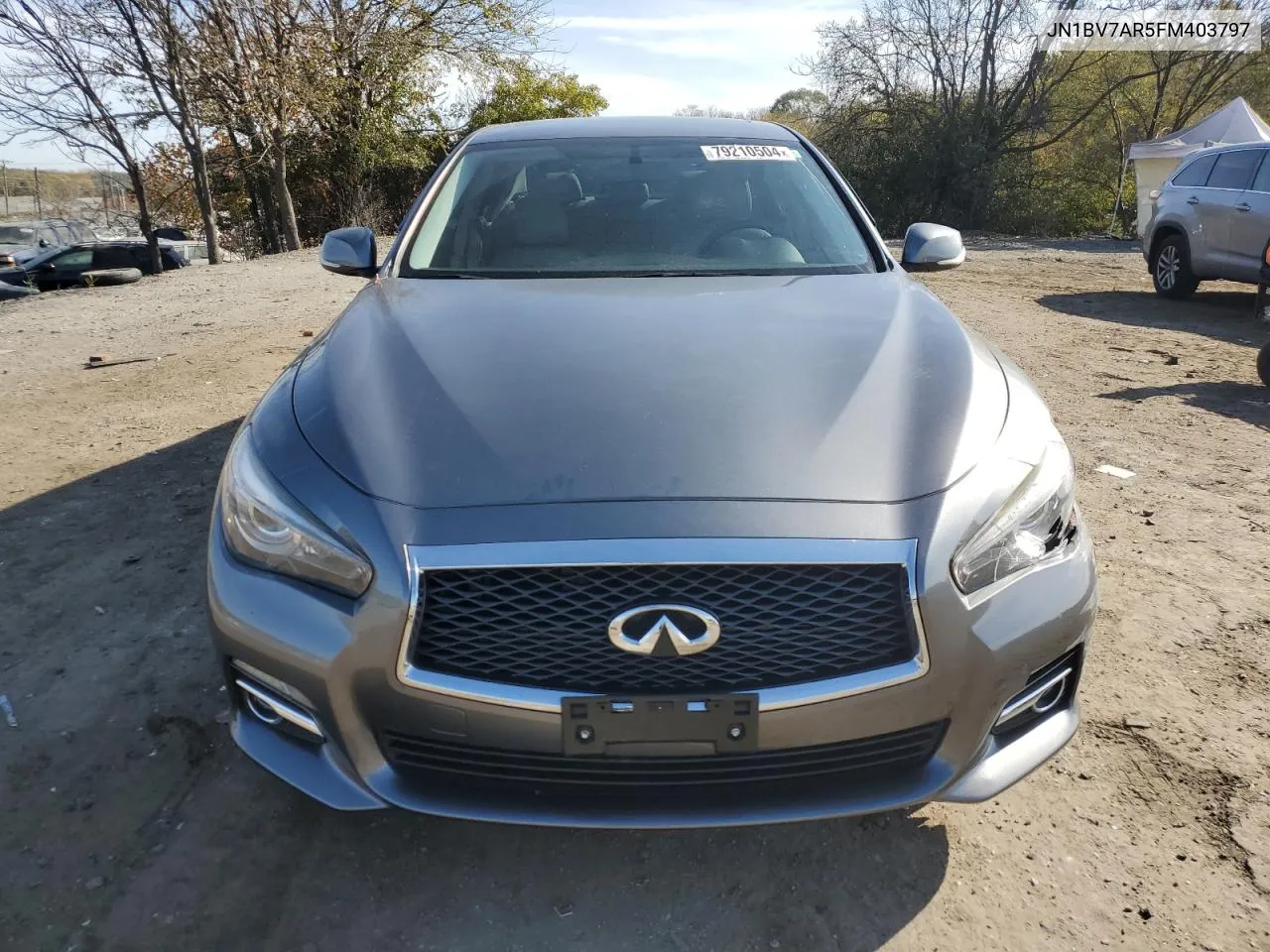 2015 Infiniti Q50 Base VIN: JN1BV7AR5FM403797 Lot: 79210504