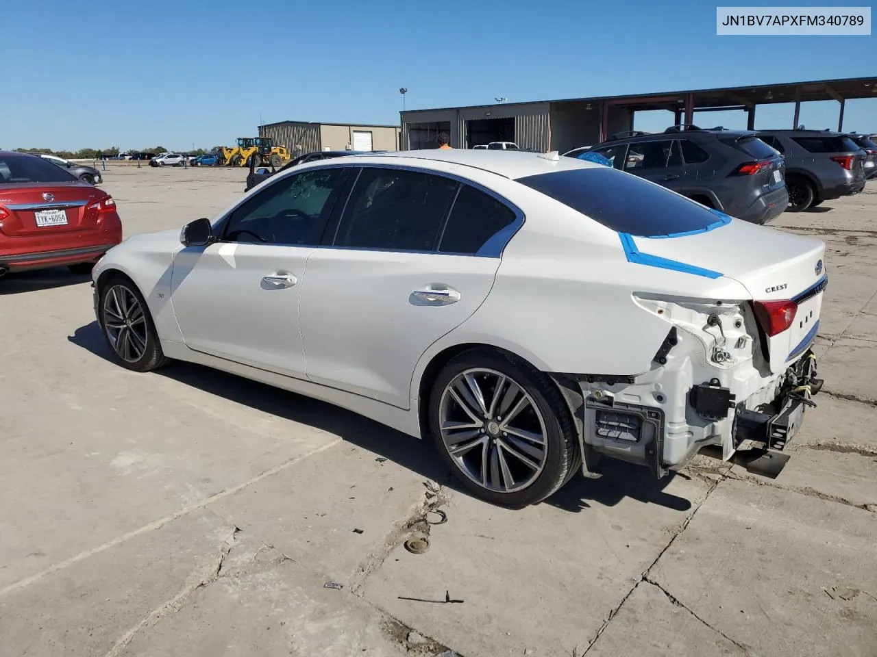 2015 Infiniti Q50 Base VIN: JN1BV7APXFM340789 Lot: 79285294