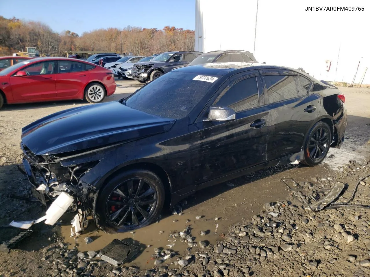 2015 Infiniti Q50 Base VIN: JN1BV7AR0FM409765 Lot: 79337634