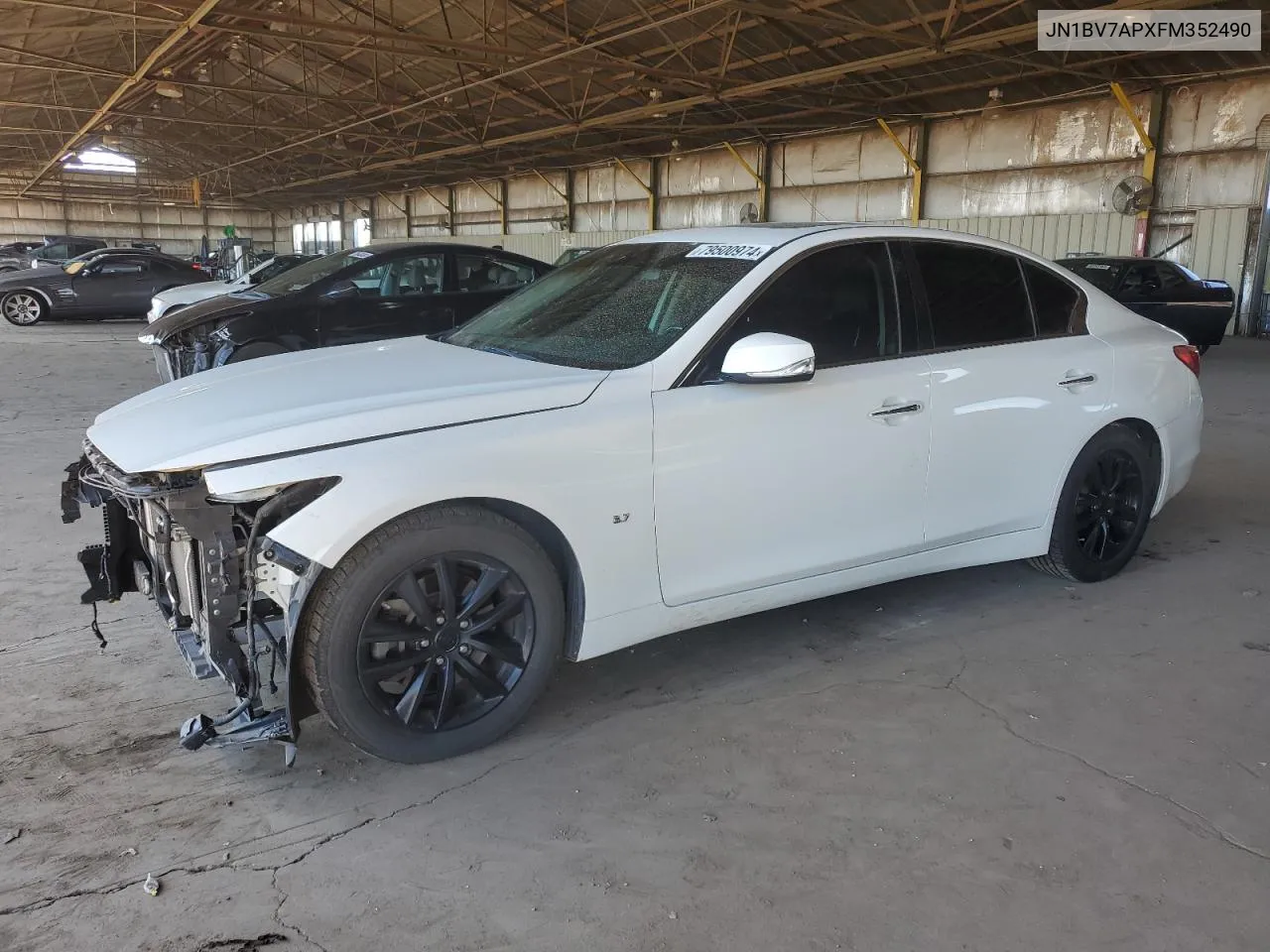 2015 Infiniti Q50 Base VIN: JN1BV7APXFM352490 Lot: 79500974