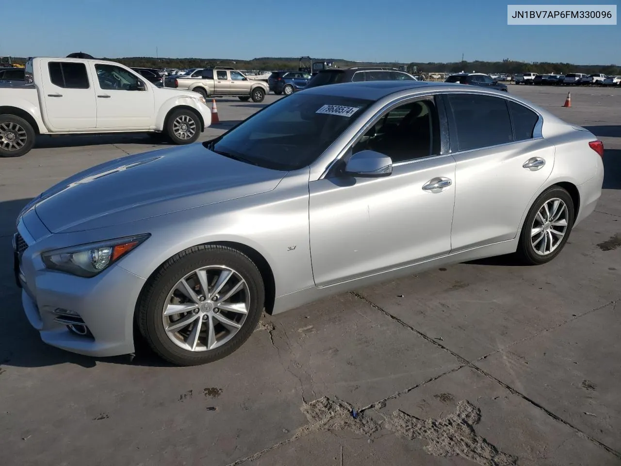 2015 Infiniti Q50 Base VIN: JN1BV7AP6FM330096 Lot: 79636574