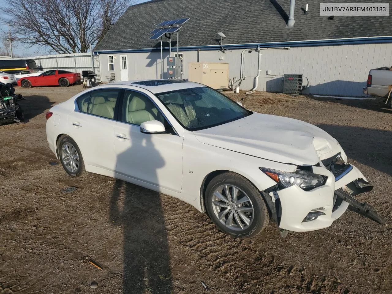 2015 Infiniti Q50 Base VIN: JN1BV7AR3FM403183 Lot: 79952184