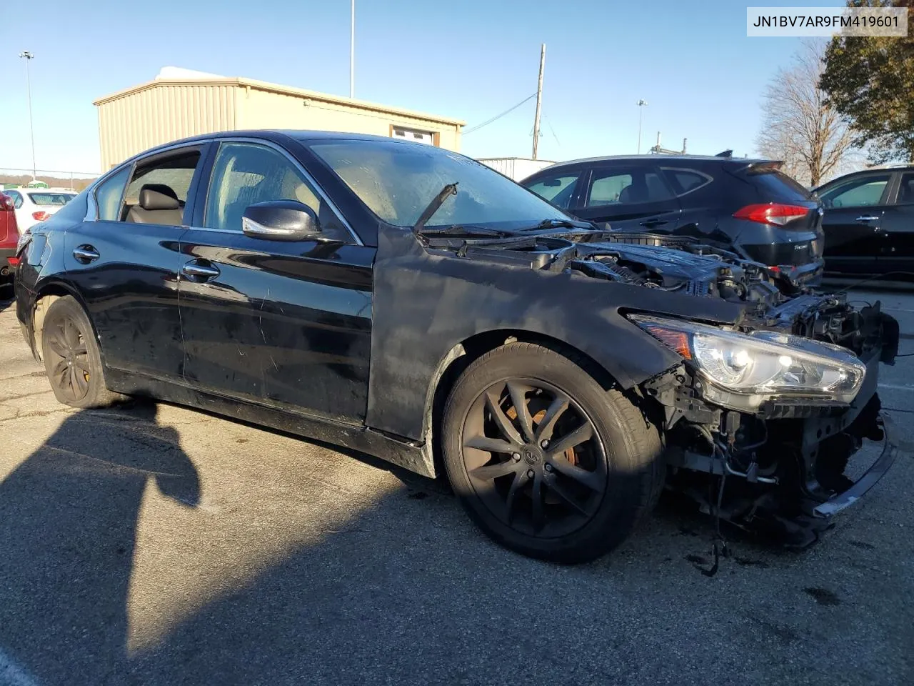 2015 Infiniti Q50 Base VIN: JN1BV7AR9FM419601 Lot: 79998954