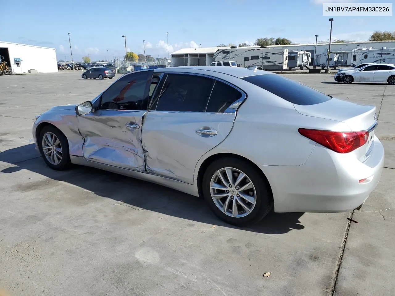 2015 Infiniti Q50 Base VIN: JN1BV7AP4FM330226 Lot: 80260534