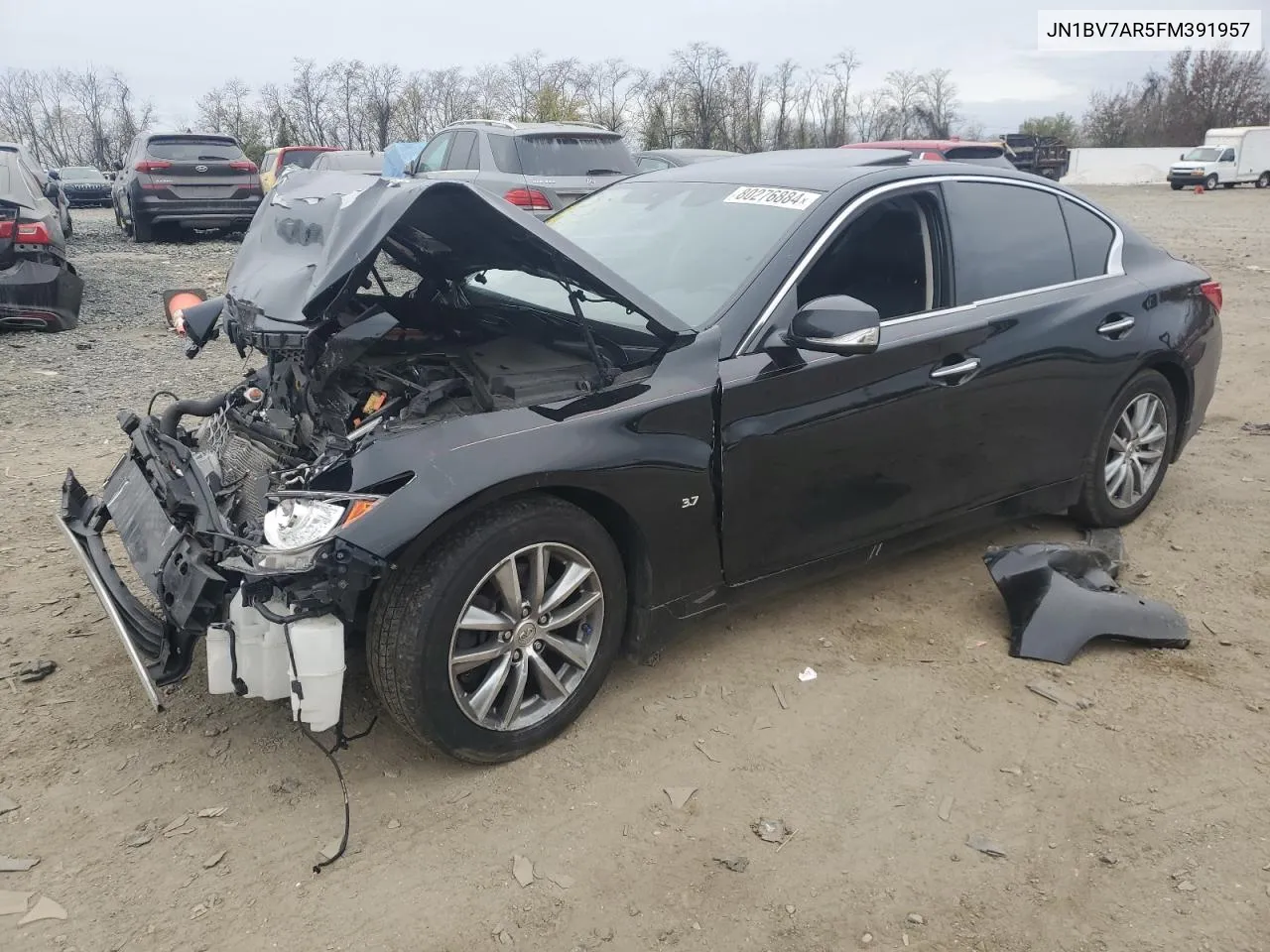 2015 Infiniti Q50 Base VIN: JN1BV7AR5FM391957 Lot: 80276884