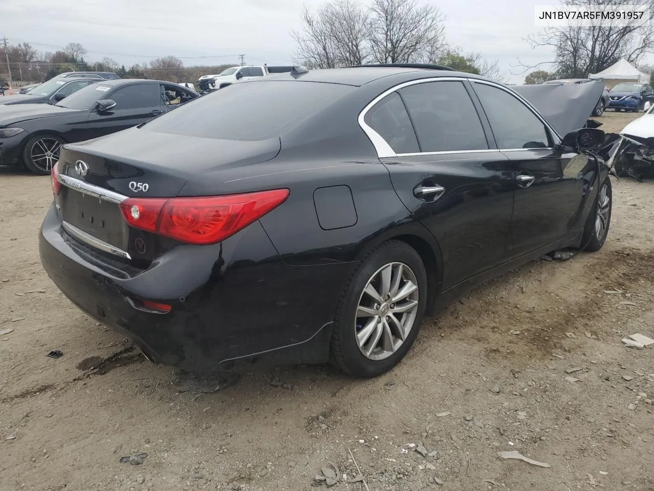 2015 Infiniti Q50 Base VIN: JN1BV7AR5FM391957 Lot: 80276884