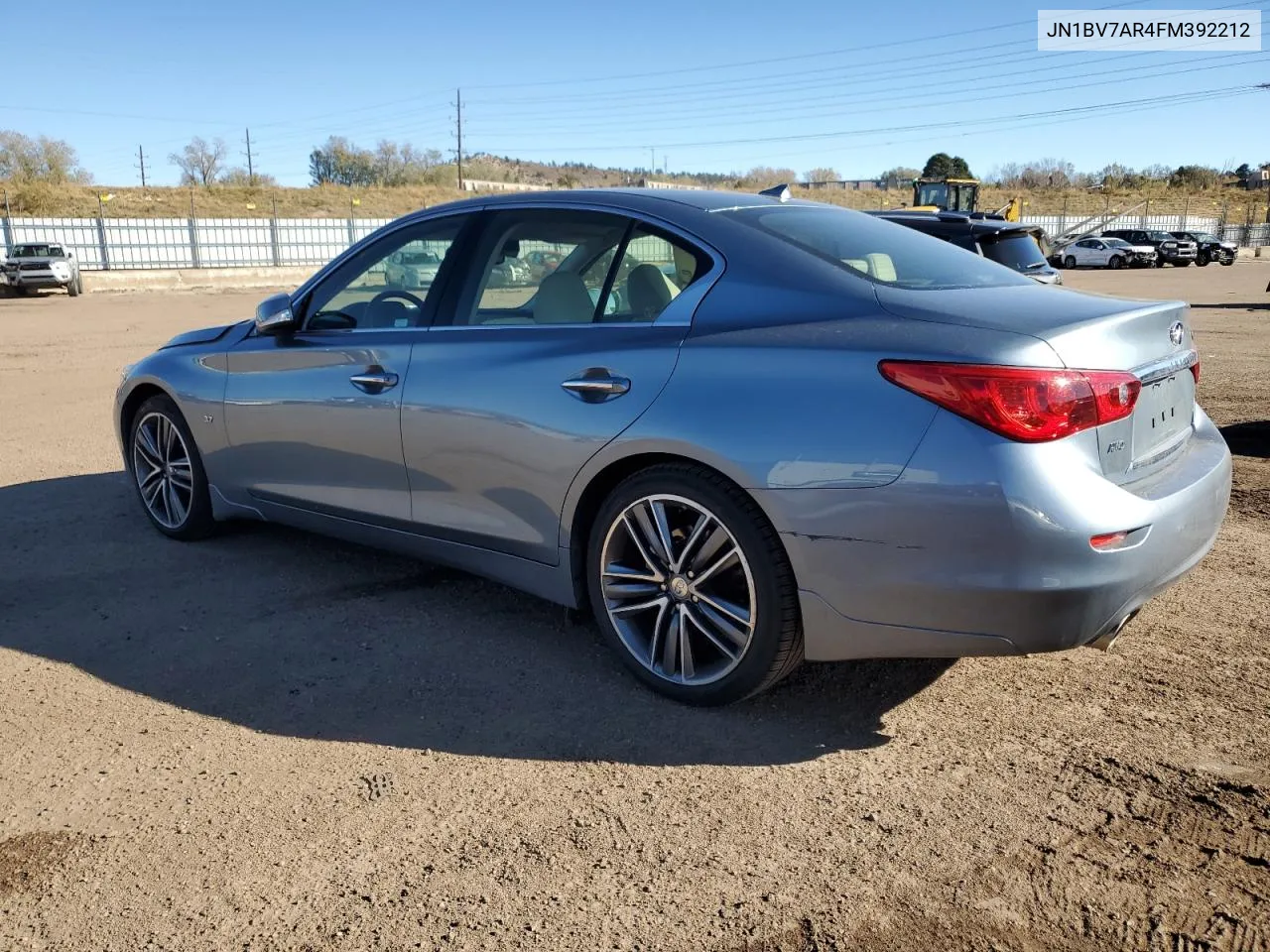 2015 Infiniti Q50 Base VIN: JN1BV7AR4FM392212 Lot: 80587184