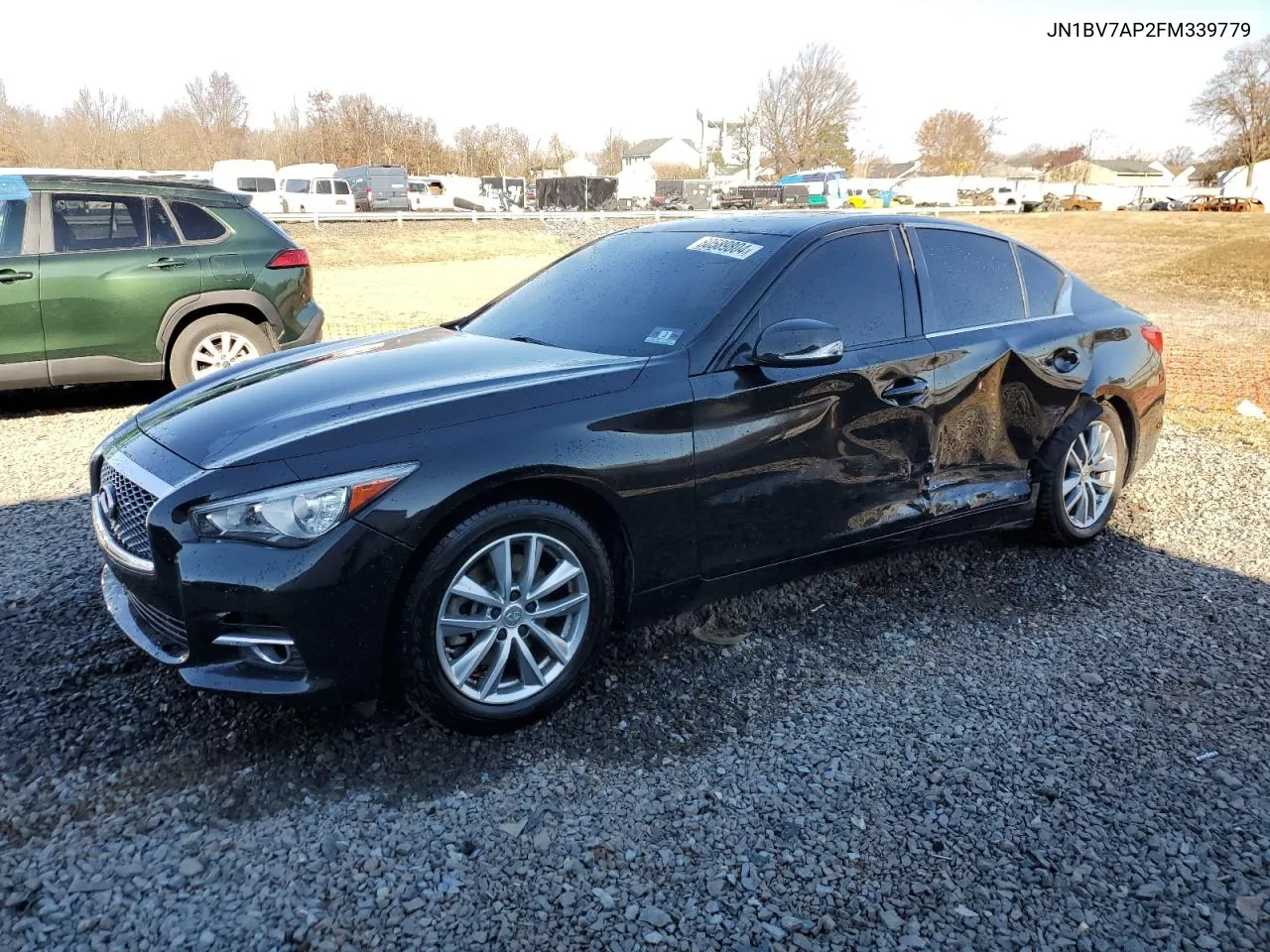 2015 Infiniti Q50 Base VIN: JN1BV7AP2FM339779 Lot: 80589804