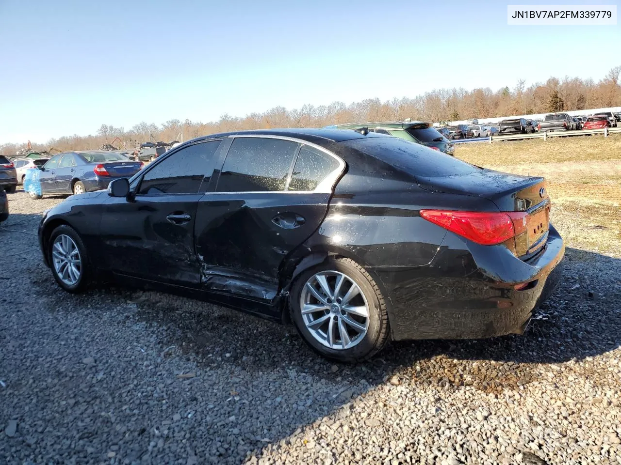 2015 Infiniti Q50 Base VIN: JN1BV7AP2FM339779 Lot: 80589804