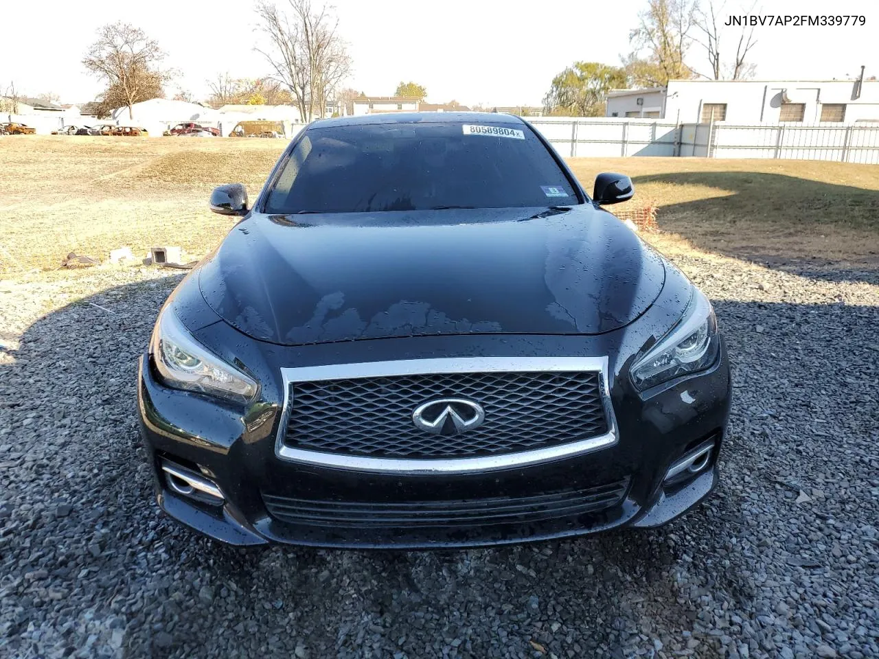 2015 Infiniti Q50 Base VIN: JN1BV7AP2FM339779 Lot: 80589804