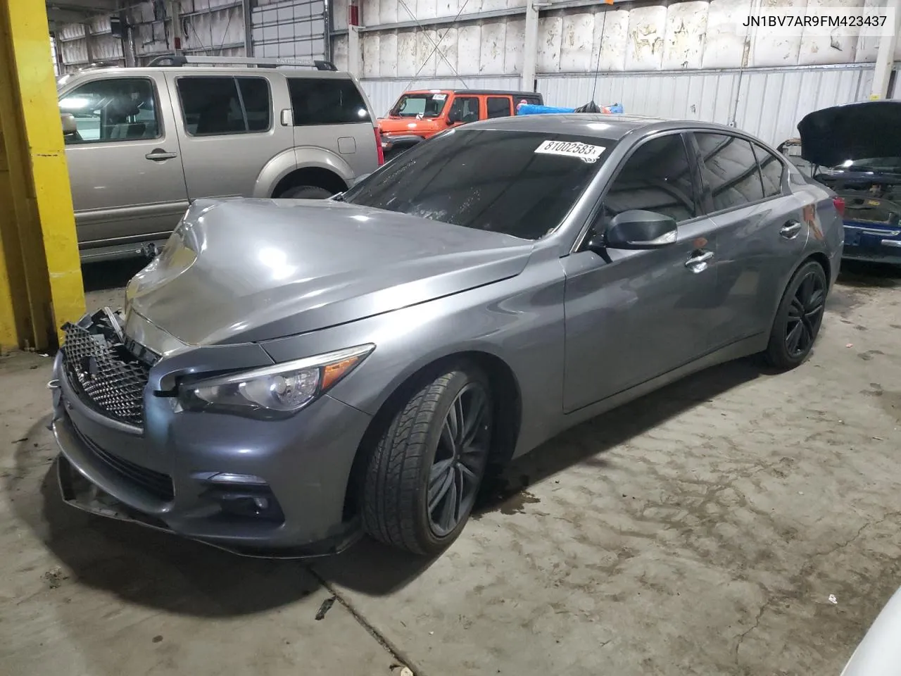 JN1BV7AR9FM423437 2015 Infiniti Q50 Base