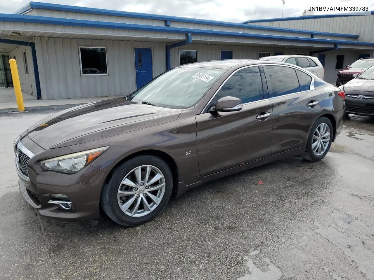 2015 Infiniti Q50 Base VIN: JN1BV7AP4FM339783 Lot: 81087114