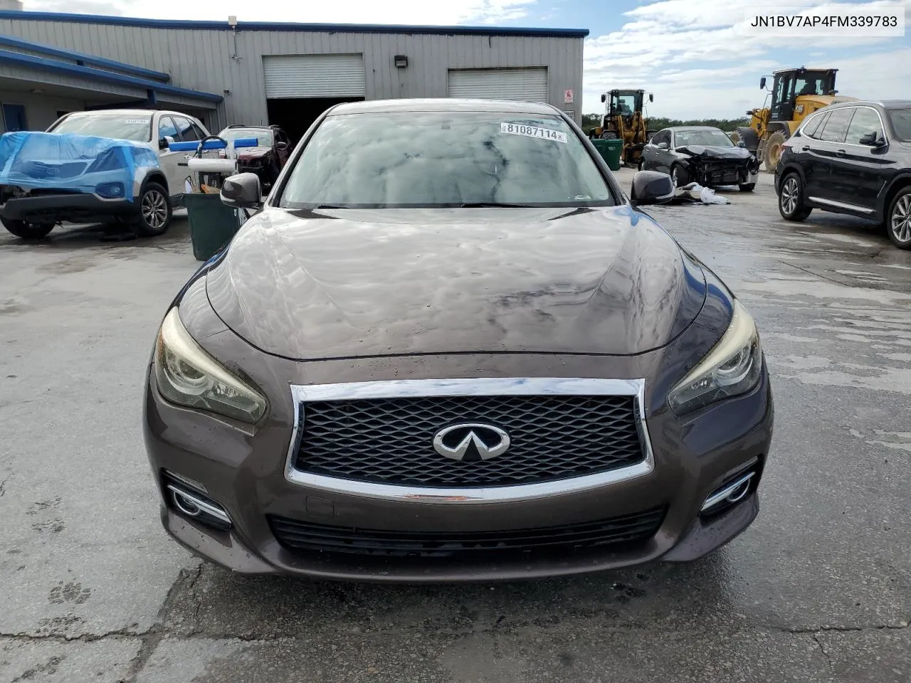 2015 Infiniti Q50 Base VIN: JN1BV7AP4FM339783 Lot: 81087114