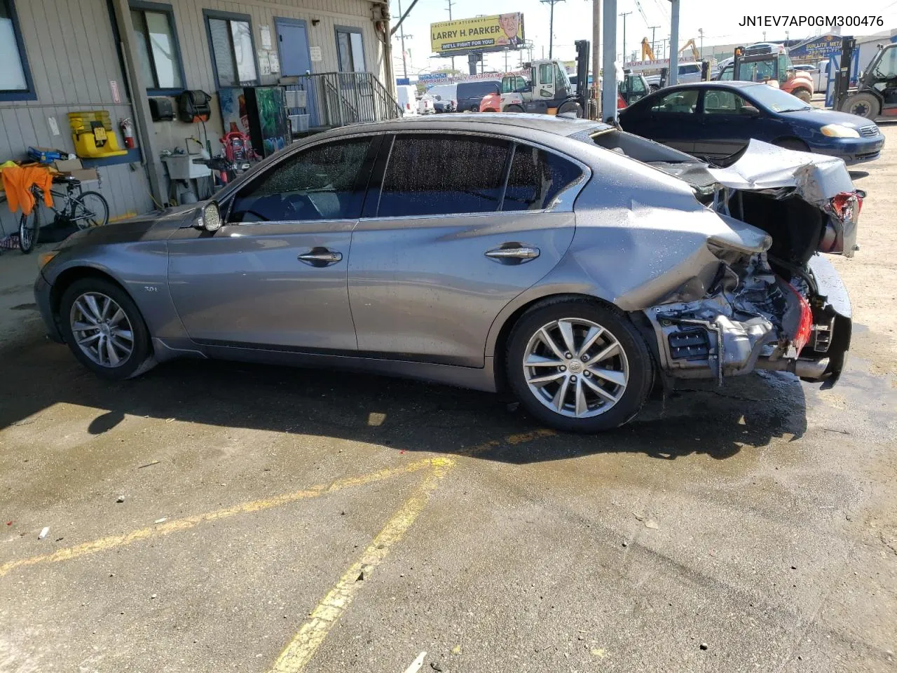 JN1EV7AP0GM300476 2016 Infiniti Q50 Premium