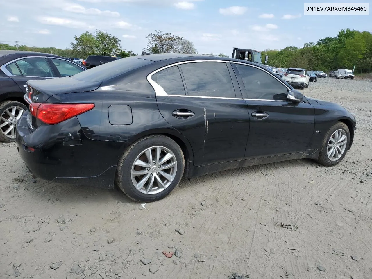 2016 Infiniti Q50 Premium VIN: JN1EV7ARXGM345460 Lot: 52149874